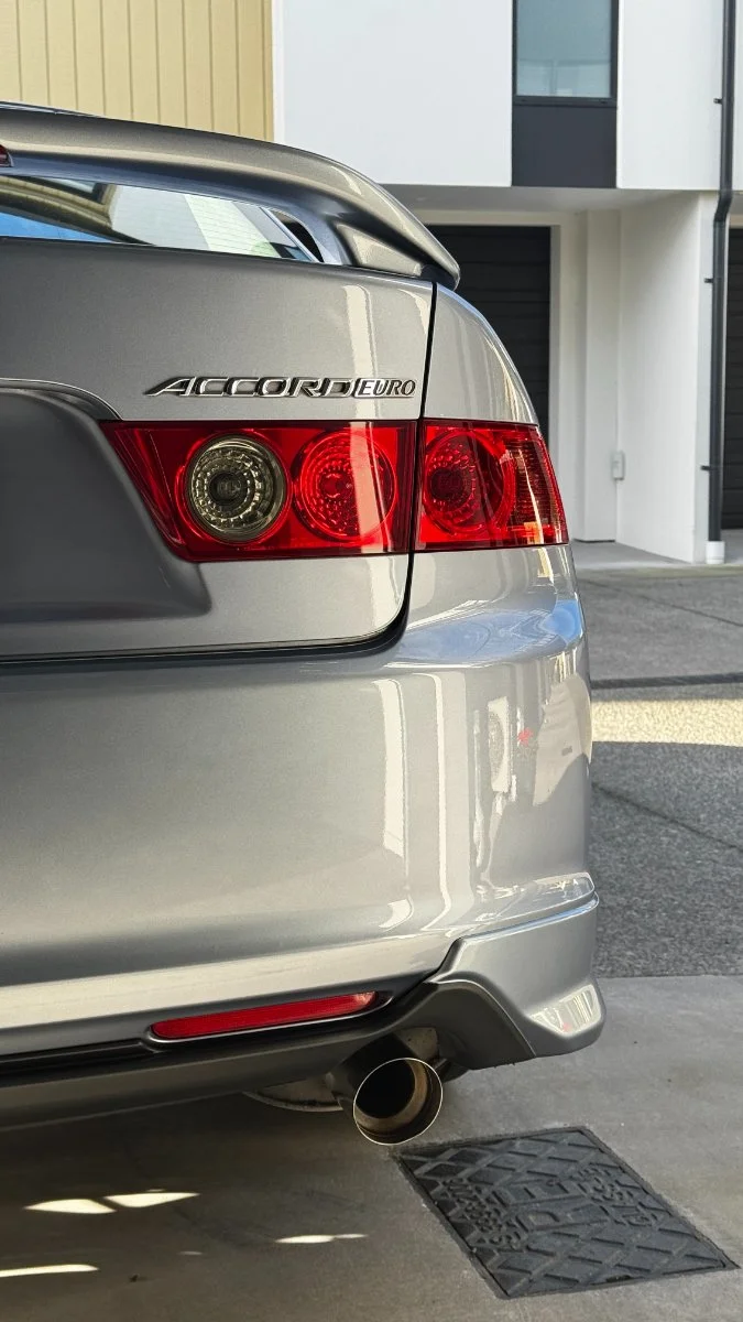 Honda Accord Euro paint protection close up Tauranga